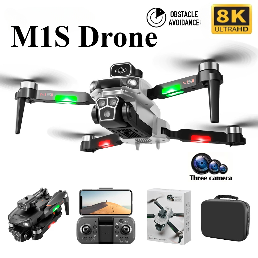 Drone Photogrammetry - M1S Drone 8K Professional Triple Camera