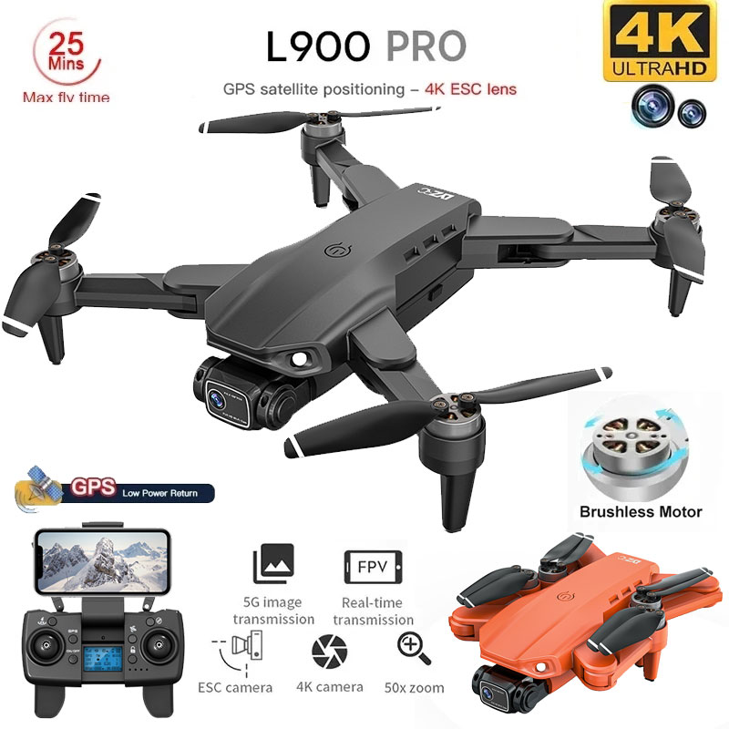 Drone Cinematic - L900 Pro GPS Drone 4K Professional