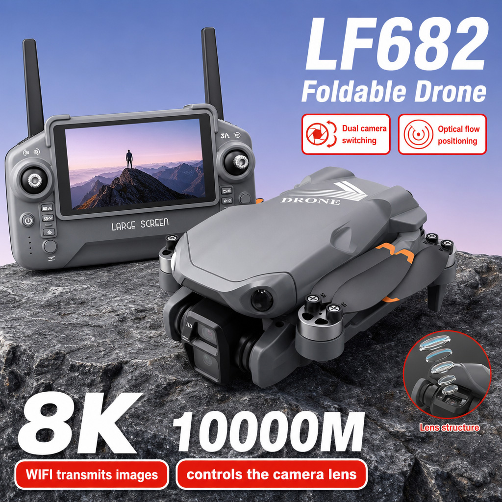 Drone Mapping - Aerial Photo LF682 Drone 8K HD