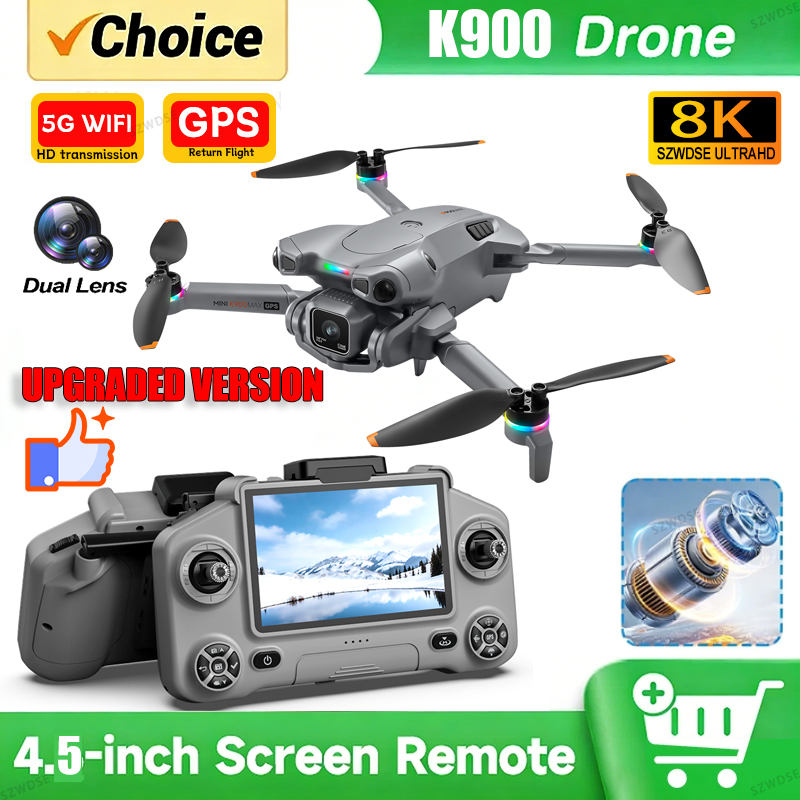 Drone Mapping - New K900 MAX GPS Drone with