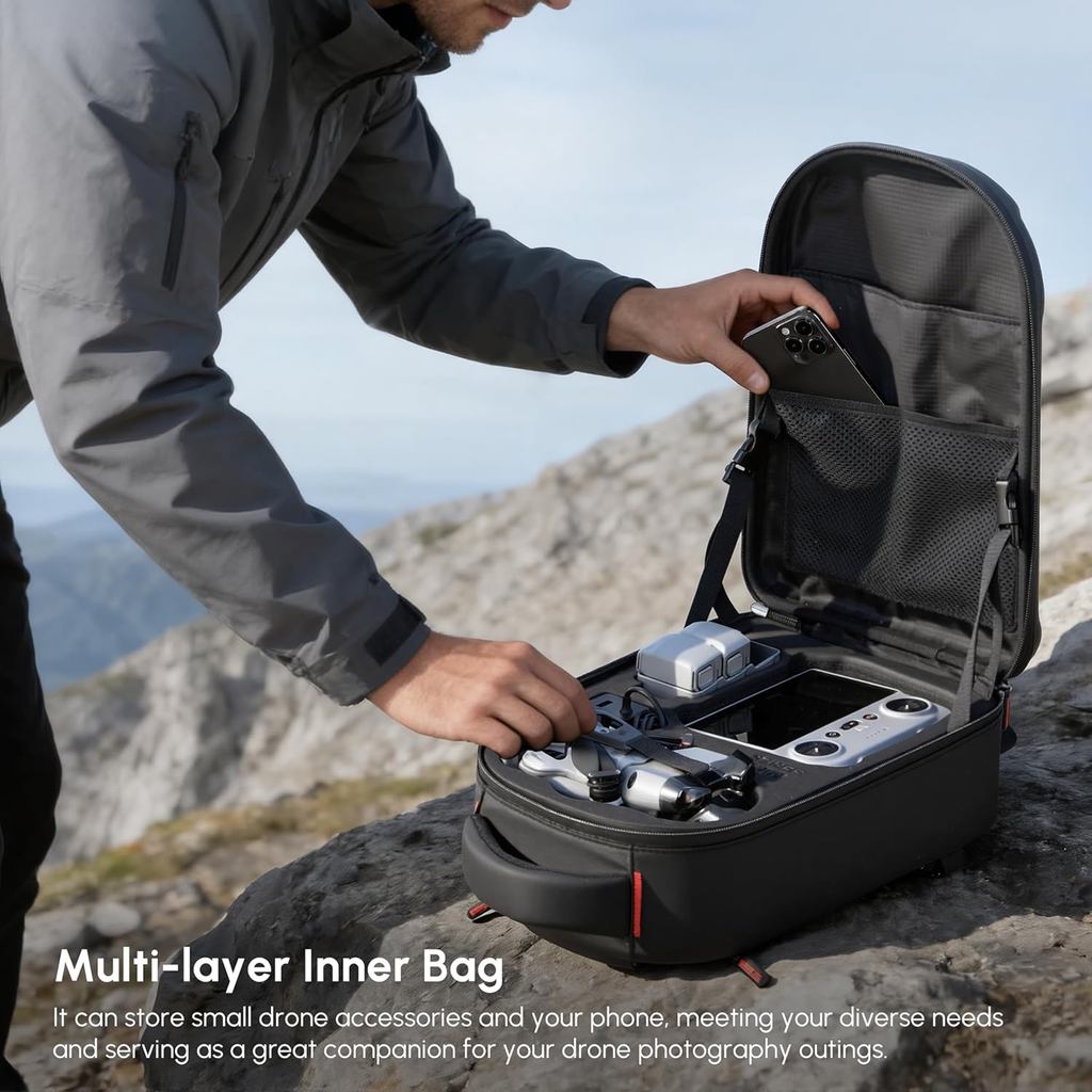 Waterproof Hard Carrying Backp - Drone Lidar recension och pris