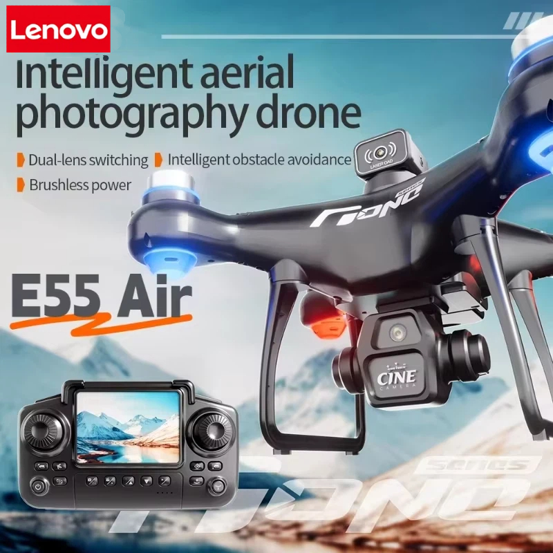 Lenovo E55 Drone Mini Dual Cam - Drone Video Production recension och pris