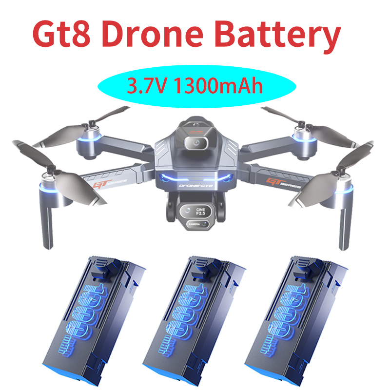 Original 3.7V 1300mAh GT8 Dron - Drone Surveying recension och pris