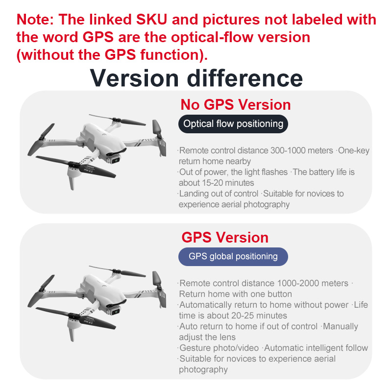 4DRC F10 RC Drone GPS 6K HD Du - Drone Multispectral recension och pris