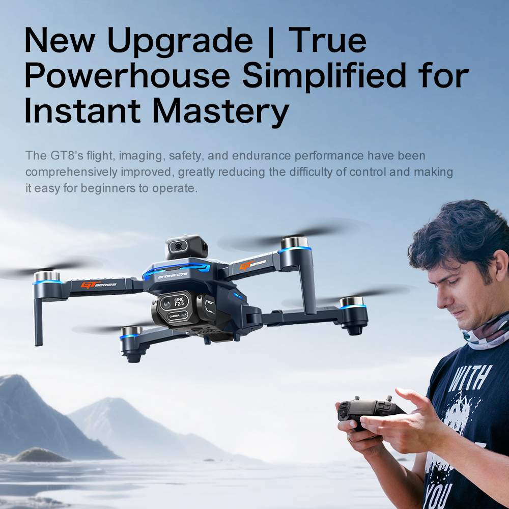 Lenovo GT8 Drone 8K Profession - Drone Lidar recension och pris