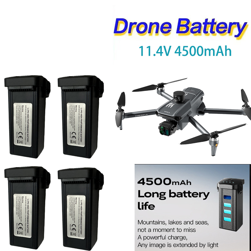 11.4V 4500mAh Intelligent Lipo - Drone Mapping recension och pris