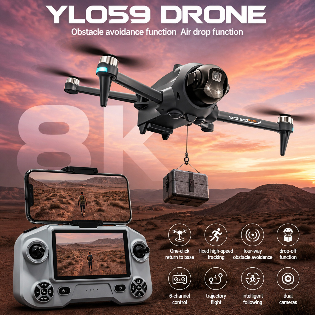 Potensic Drone GPS Auto Return - Drone Mapping recension och pris
