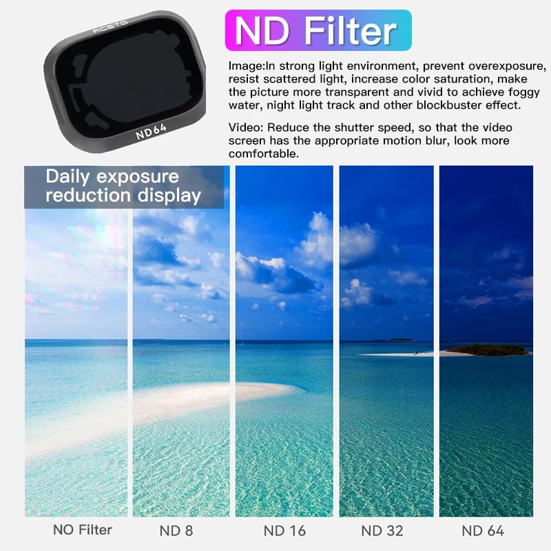 RCSTQ For DJI Mini 3 Pro Filte - Drone Video Production recension och pris