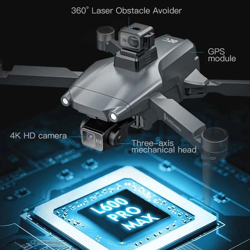 L600 PRO MAX GPS Drone Profess - Drone Mapping recension och pris
