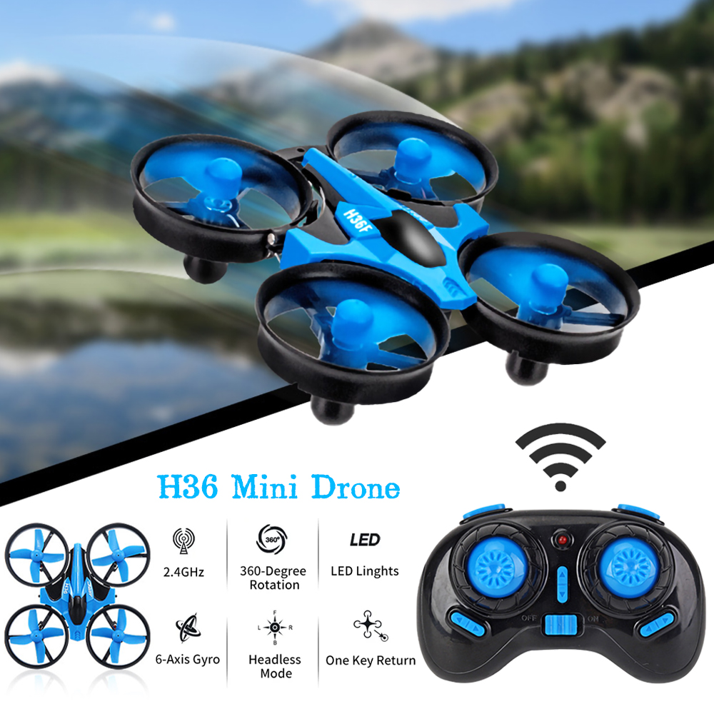 JJRC H36 Mini Rc Drone 4ch 6-A - Drone Aerial Photography recension och pris