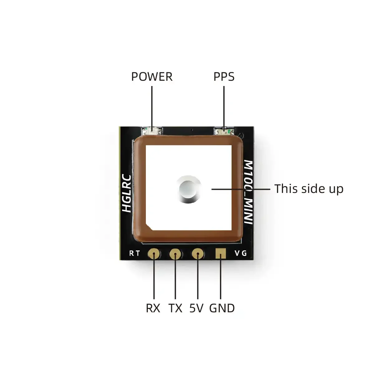 HGLRC M100 MINI GPS Module M10 - Drone Mapping recension och pris