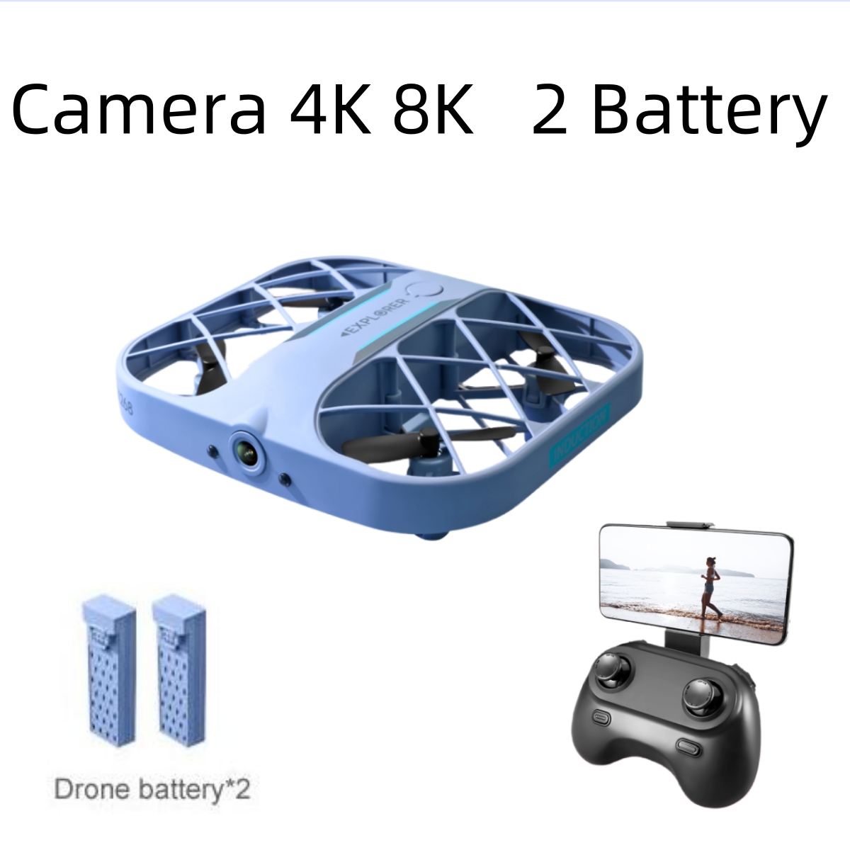 JJRC H107 FPV RC Drone with 2  - Drone Lidar recension och pris